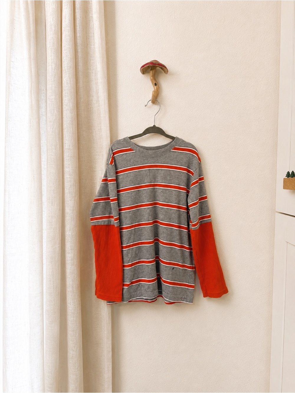 365 Kids from Garanimals Boys Long Sleeve Striped Shirt | Size 7